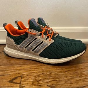 Adidas UltraBoost 1.0 Green Core/Blue/Wonder Beige Sneakers Mens Size 13 ID9668